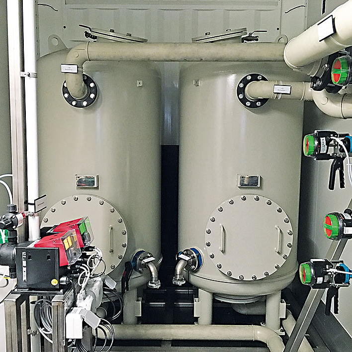 Mischbettfilteranlage